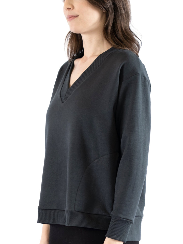 Deena Ultra soft V-Neck long Sleeve Top