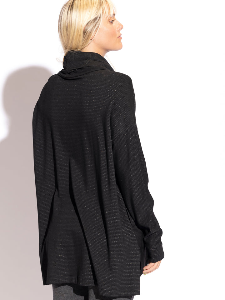 Lauren Turtle Neck Square Tunic