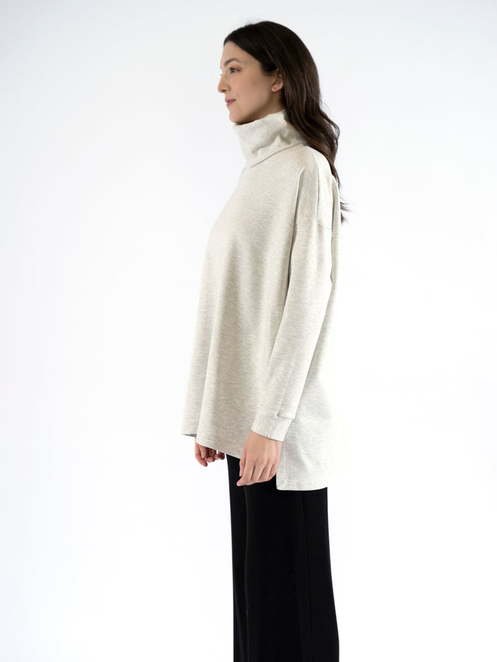 Lauren Turtle Neck Square Tunic